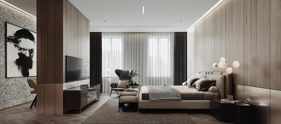 现代简约客厅设计-9