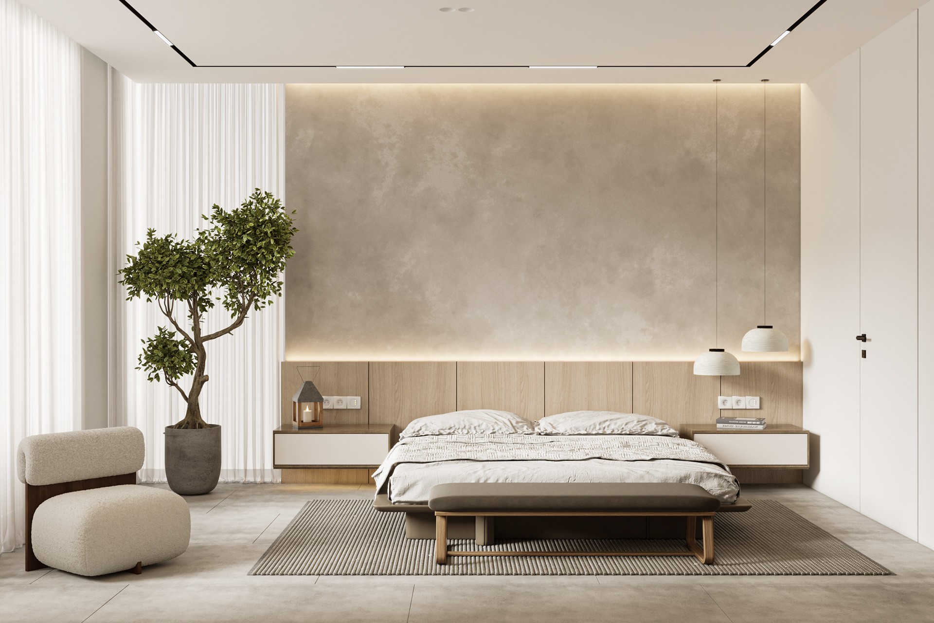 高级色系公寓设计 兼顾舒适与细节的家-10