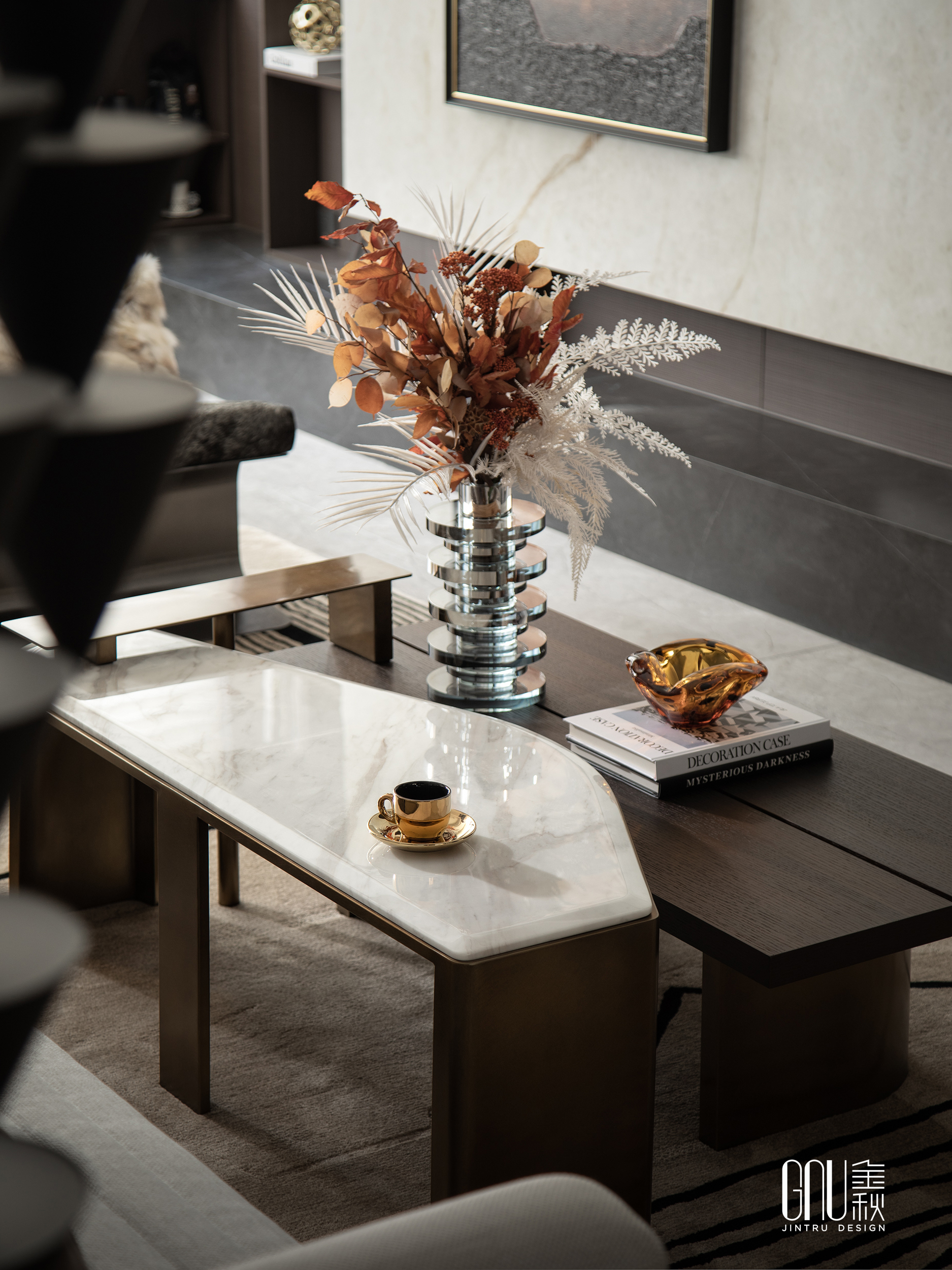 闻达西安黄金嘉境样板房 170 户型丨中国西安丨深圳 GNU 金秋设计-14