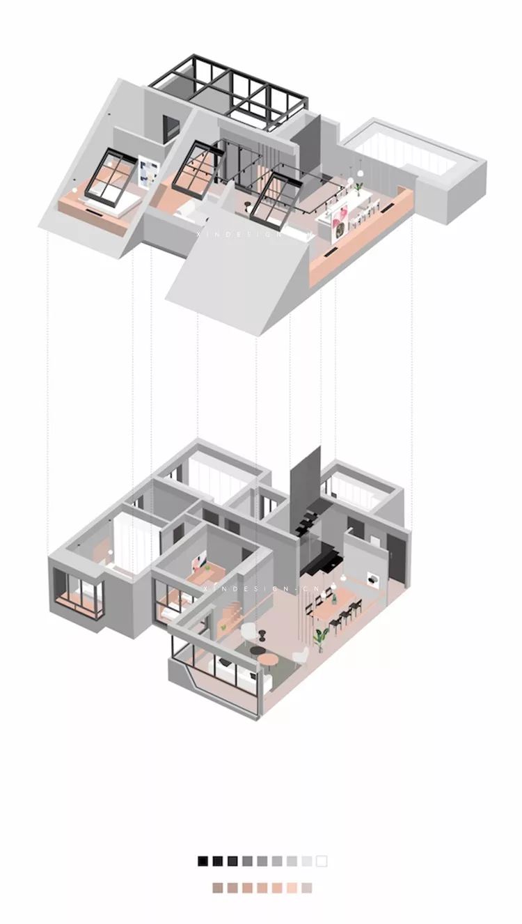 桂林现代北欧风住宅设计-8