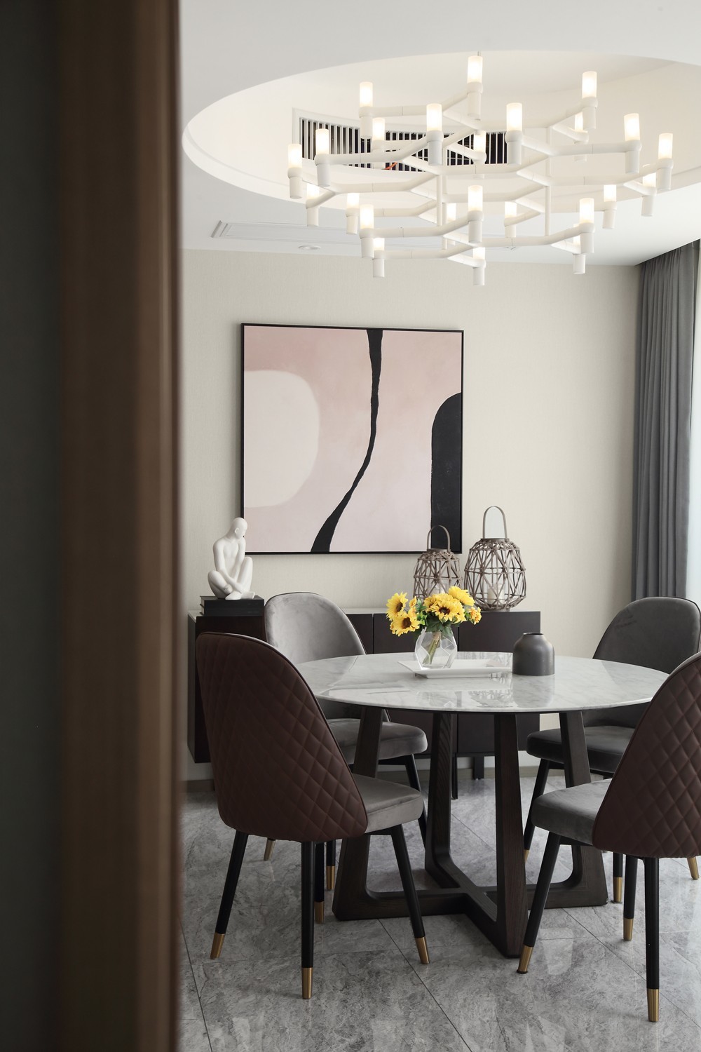 观筑设计改造家 | 现代风格平层改造，优化空间布局-13