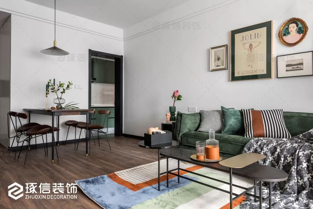 68㎡复古北欧风，小户型打造佛系女孩的惬意生活-41