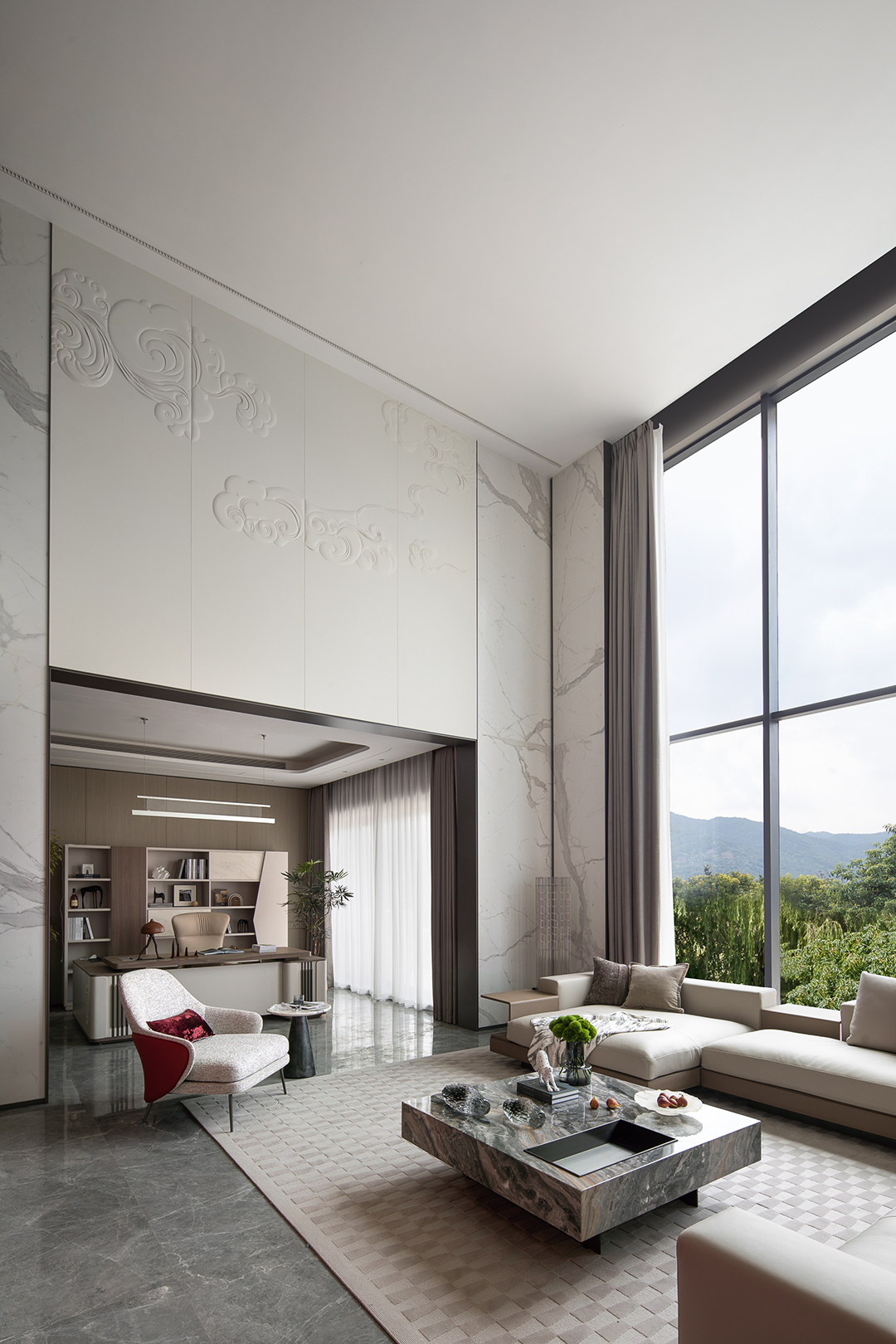 湖畔盛宅丨中国宁波丨左晚空间设计-49