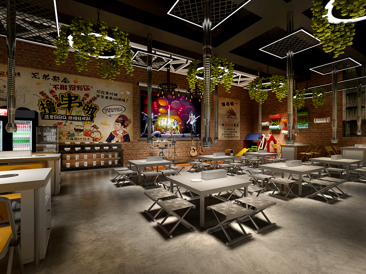 喀什网红烧烤店-10