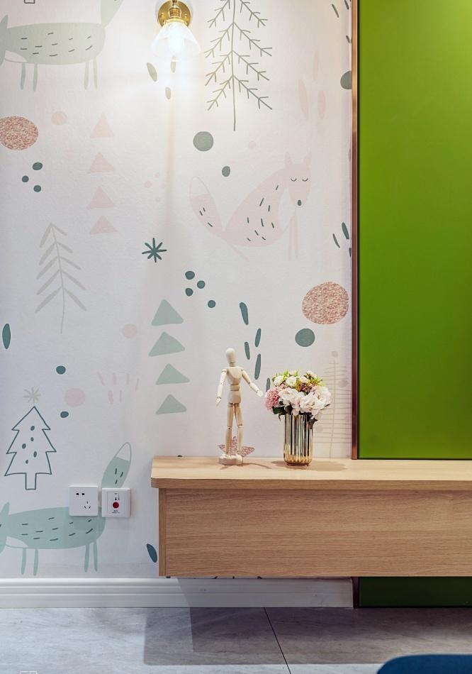 平层丨云端点墨设计丨 - 悦然奇城（实景）-6