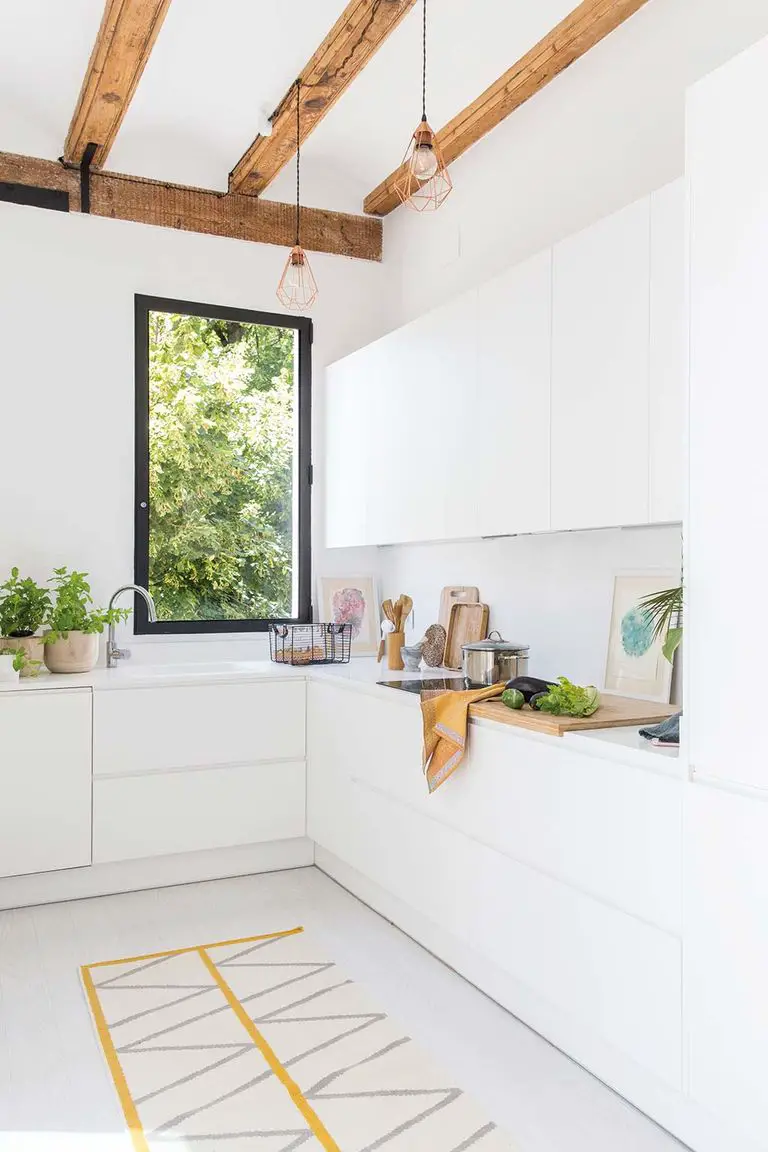 巴塞罗那城区的宁静地中海风公寓设计-10