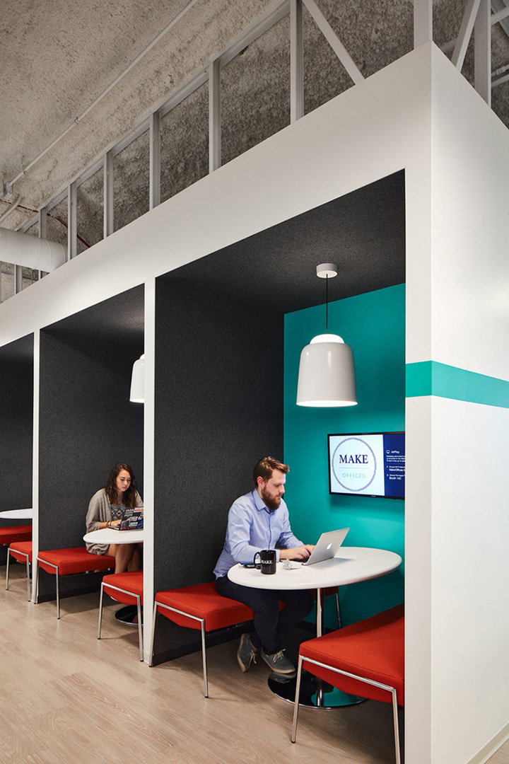 芝加哥 Eastlake Studio 现代原木办公空间-3