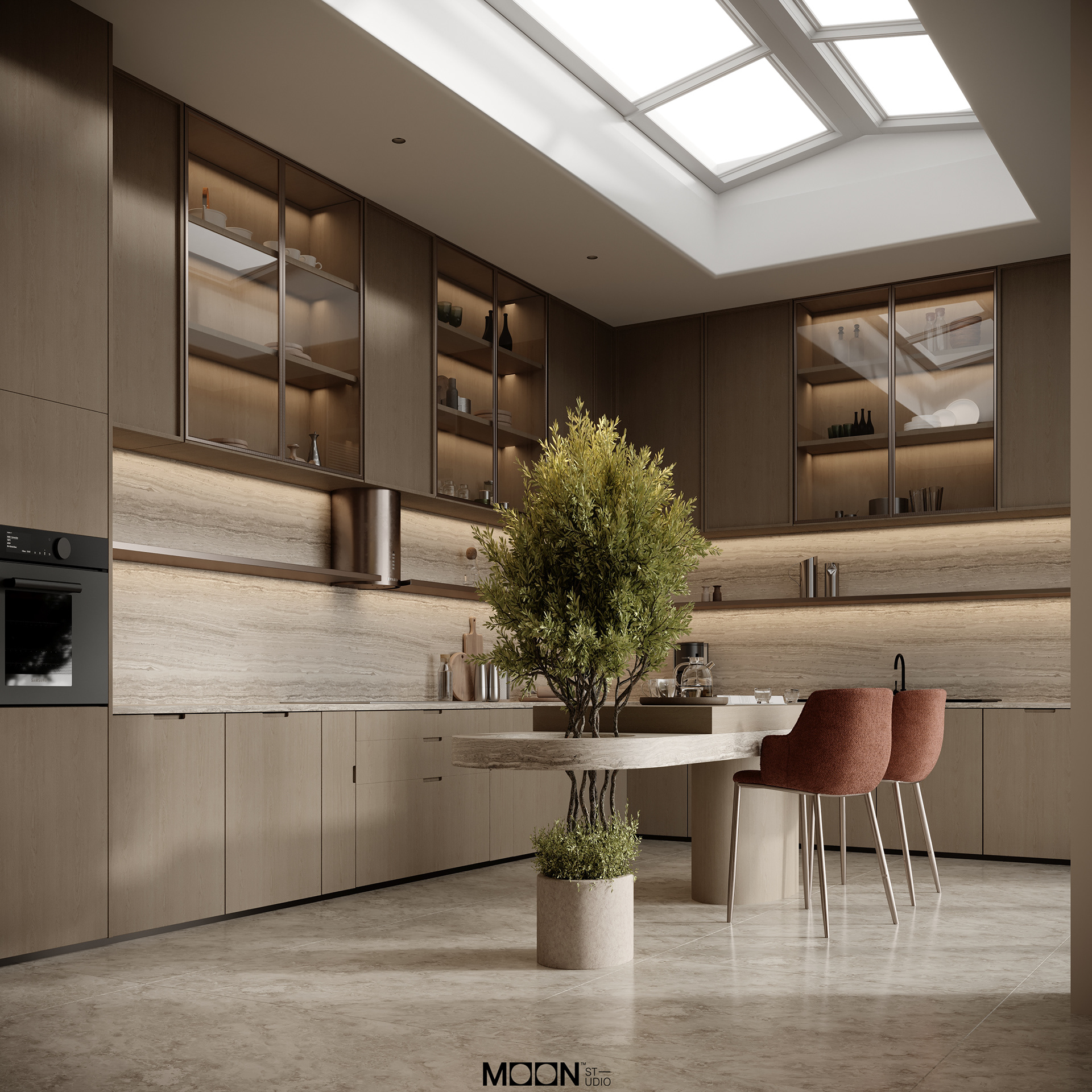 沙特厨房丨沙特阿拉伯丨Moon Studio-11