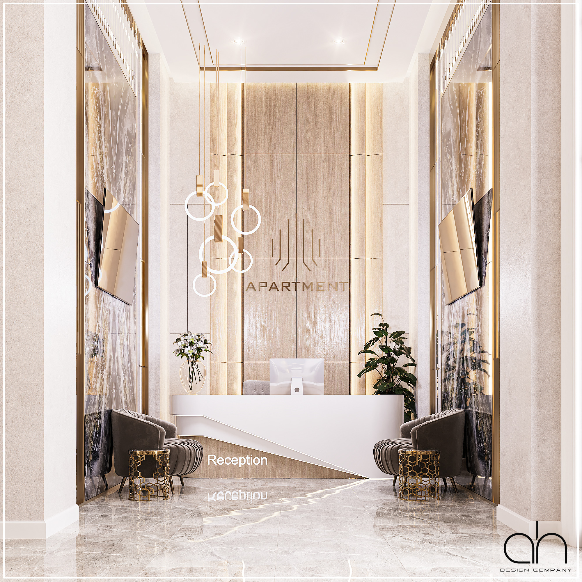 İnterior design of the apartment entrance-0