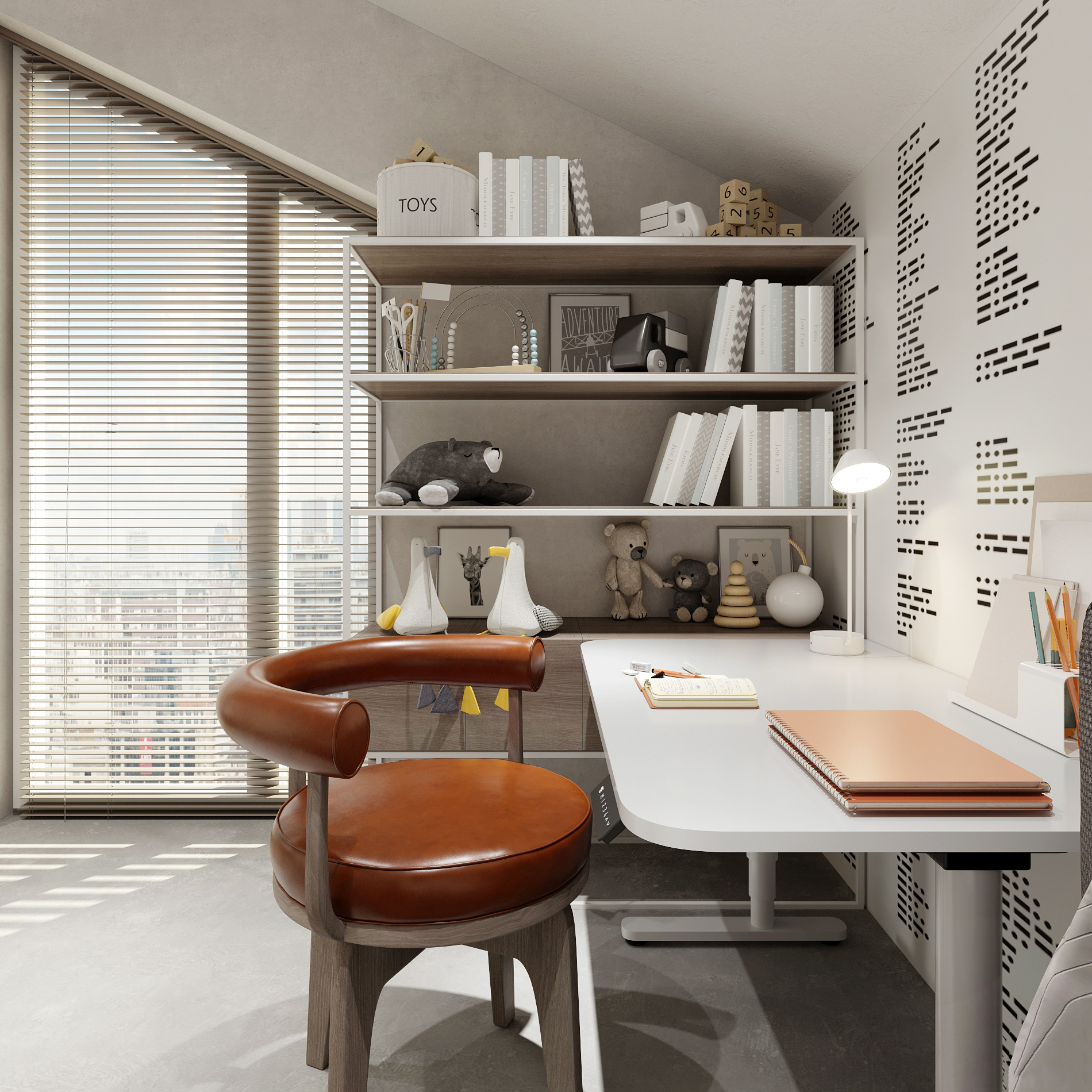 非常高级的沉稳色系，空间设计超舒适-6