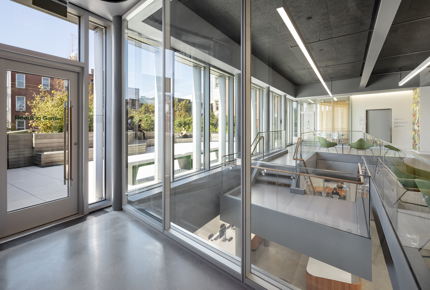 美国绿点图书馆和环境教育中心丨Marble Fairbanks Architects-25