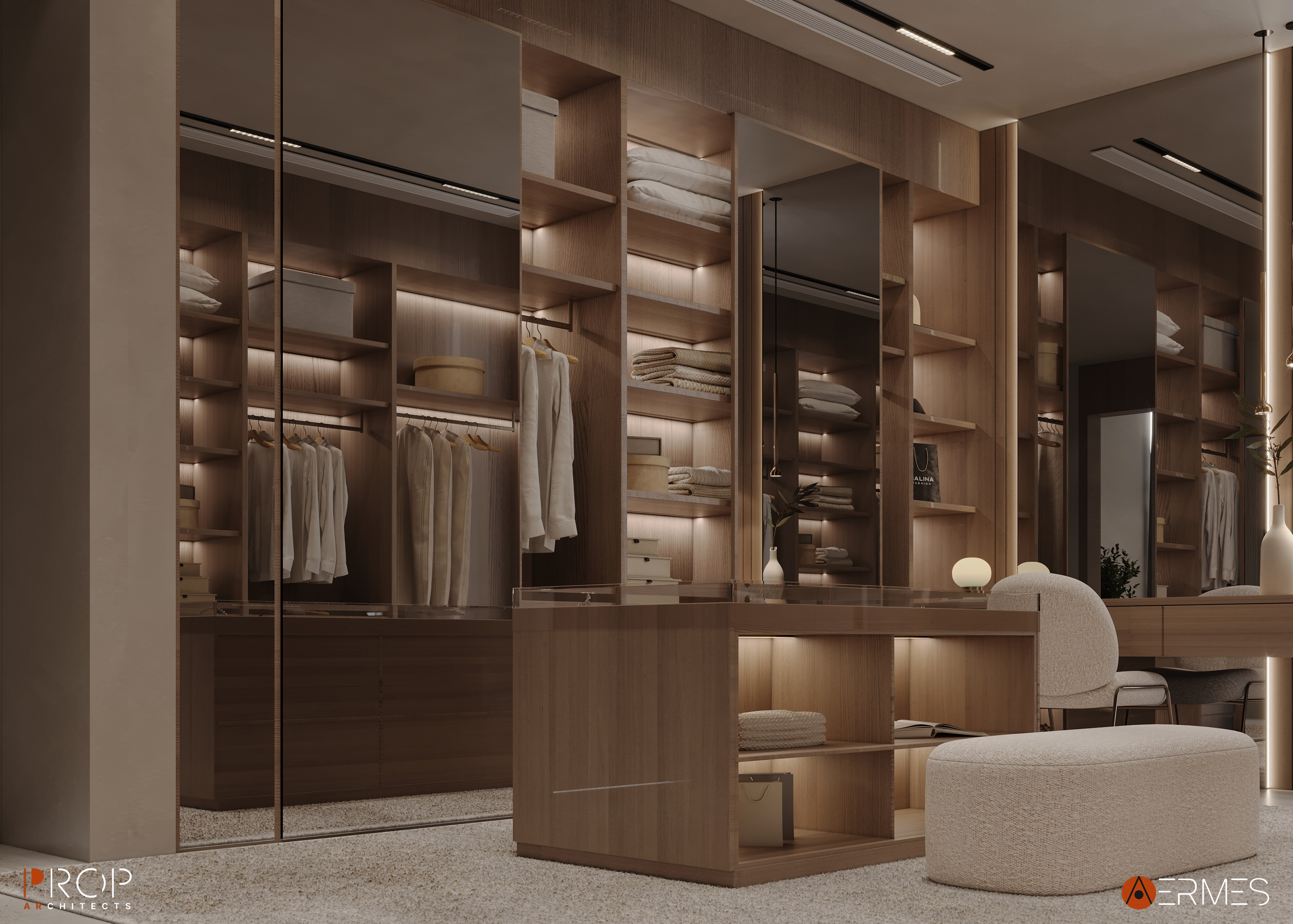 别墅室内装饰；别墅内部空间（结合常见语境，这里VILLA INTERIOR更可能指别墅的室内情况，比如室内装修、室内设计等方面，别墅室内装饰较符合常见表意，但别墅内部空间也可表达一定含义，若有具体场景信息可进一步精准翻译） 丨沙特阿拉伯吉赞丨PROP & AERMES ARCHITECTS-9