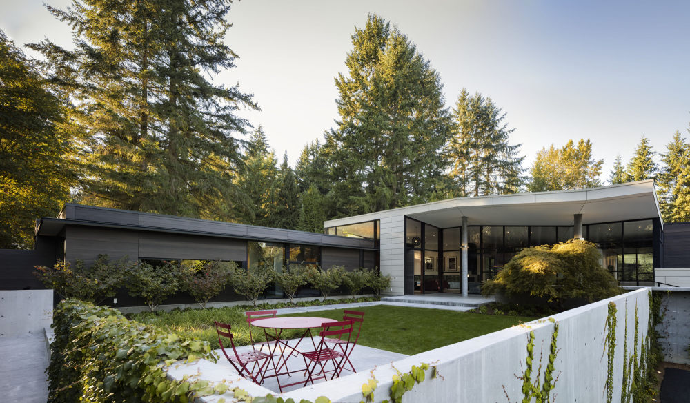 美国贝尔维尤“内外共生”住宅-10