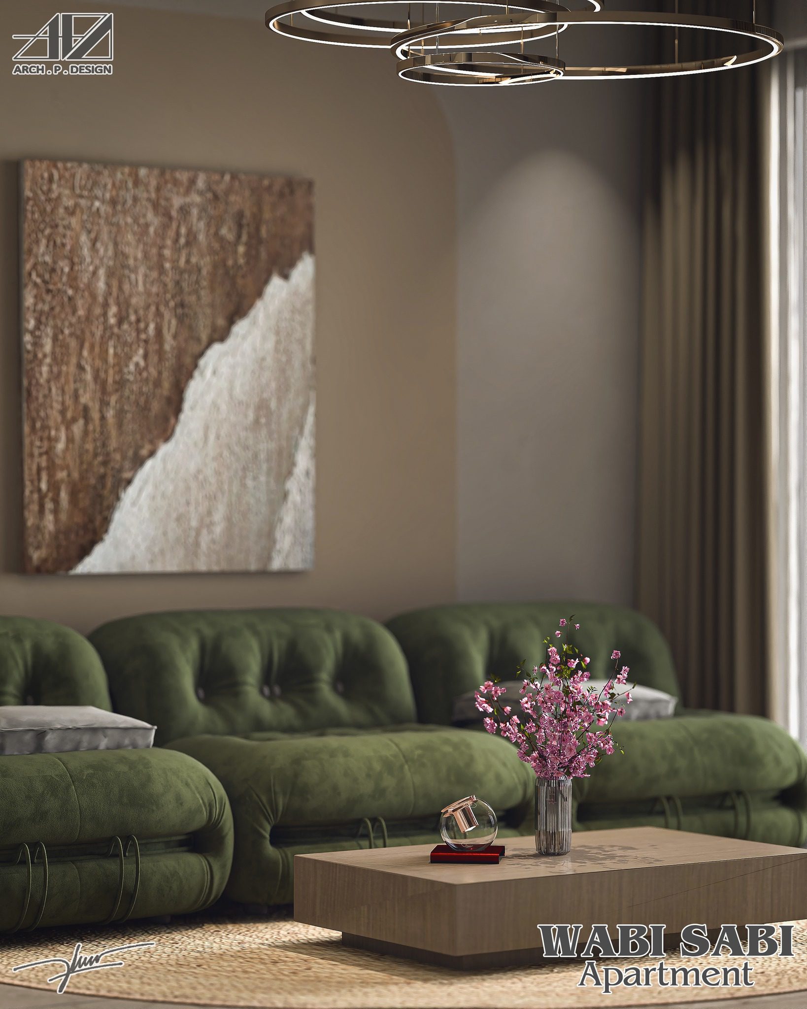 15122. Free Sketchup Wabi- Sabi Interior Model-11