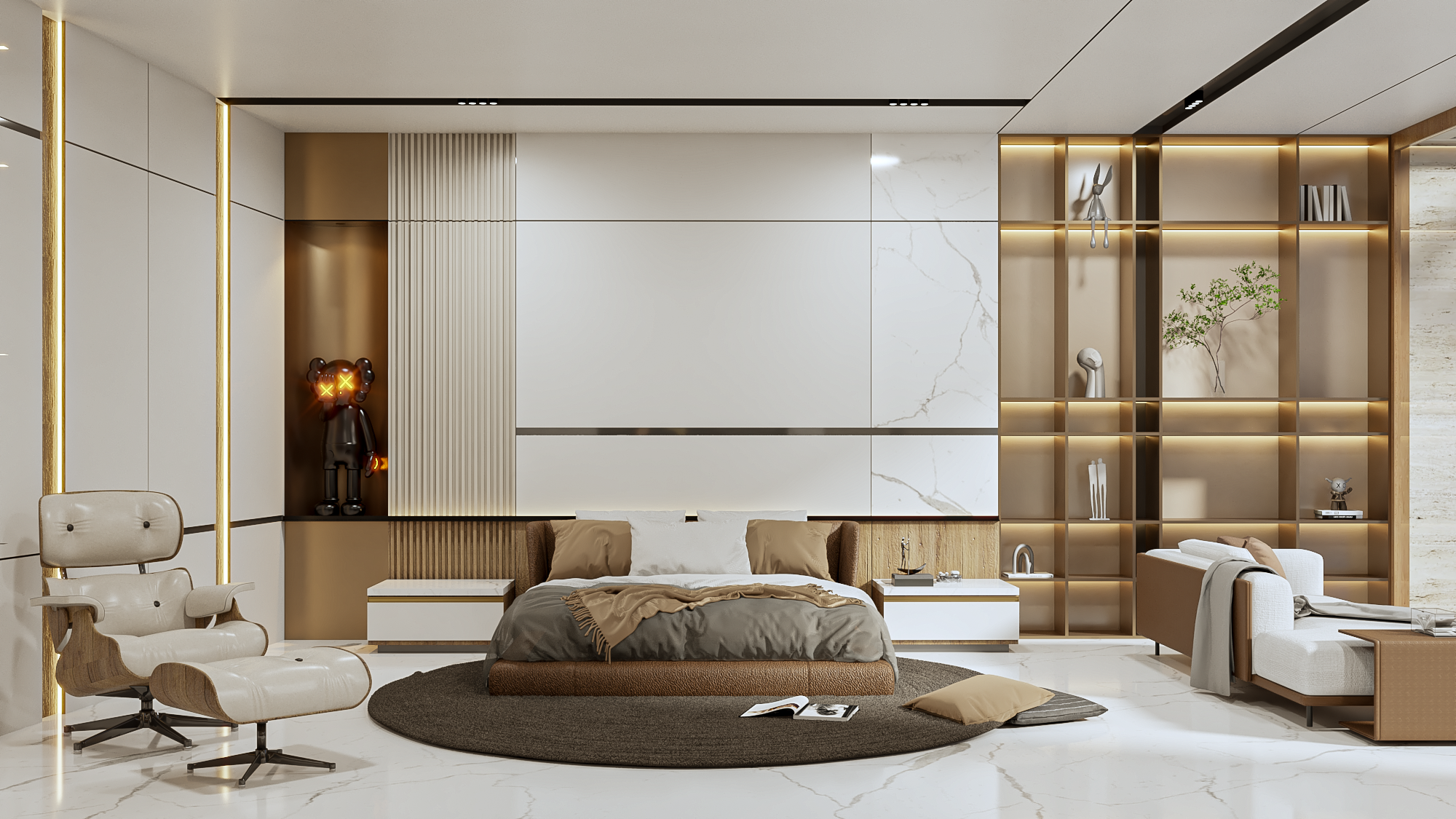 迪波宅邸室内主卧室丨MalaysiaPekan丨Jeffri Angkasa,Indri Sisilia-0