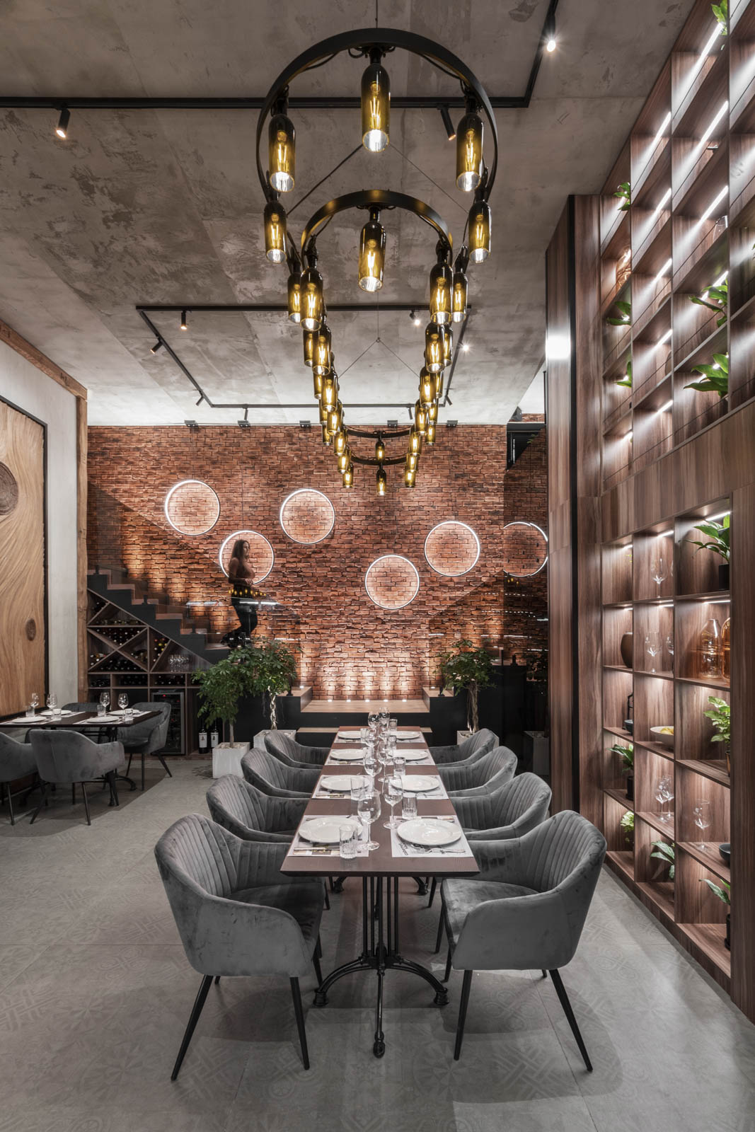 KIKU 牛排与红酒的餐厅丨AB+Partners-2