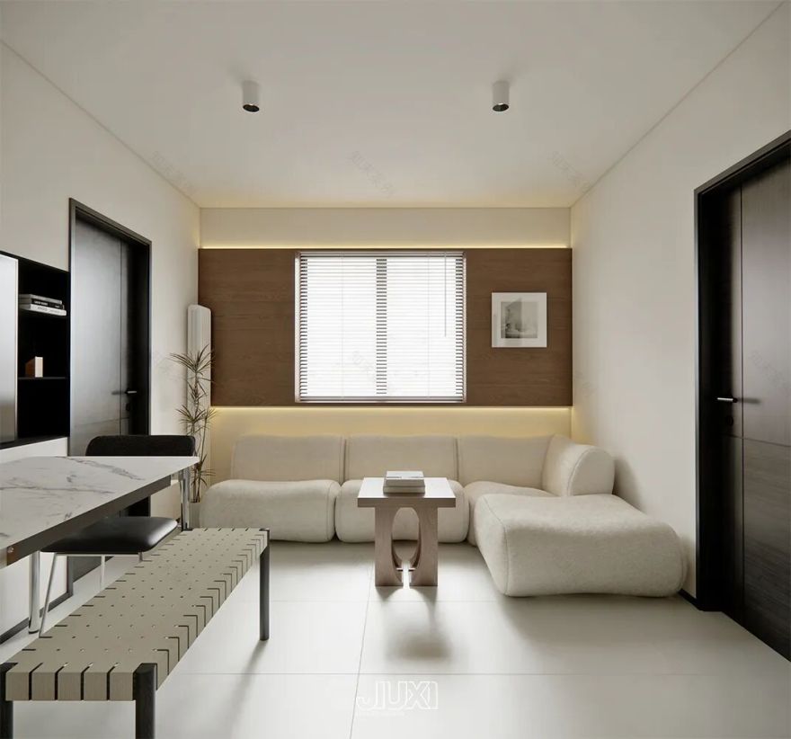 「设计分享」被简约原木硬控了,自然+极简=家的高级命格-76