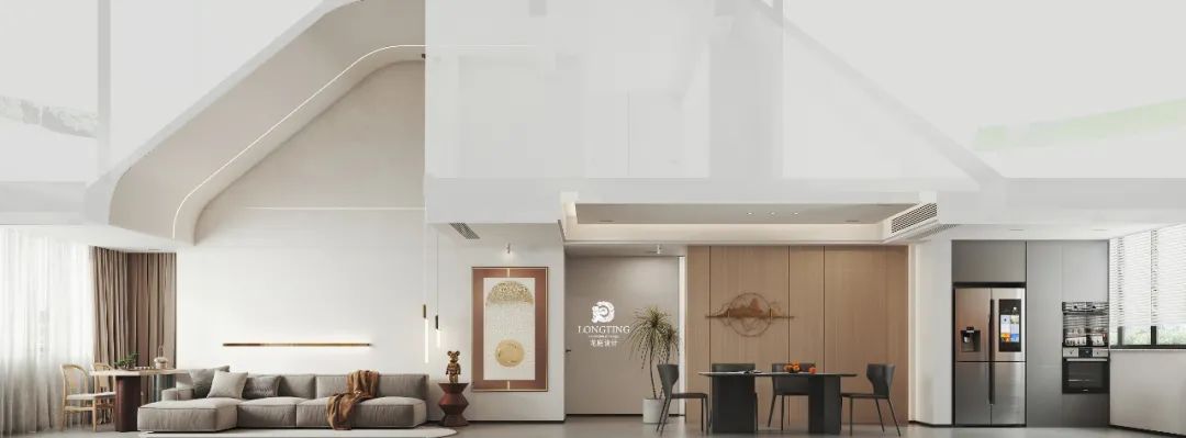 天澜湾 180 方·充分利用空间,挑空客厅设计-3