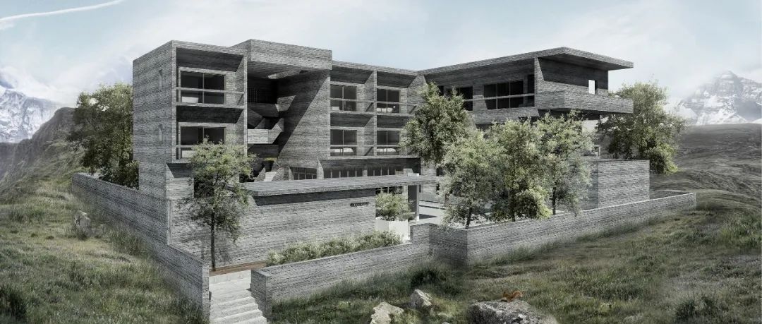 康定斯基灵感几何咖啡厅丨源里源外设计-48