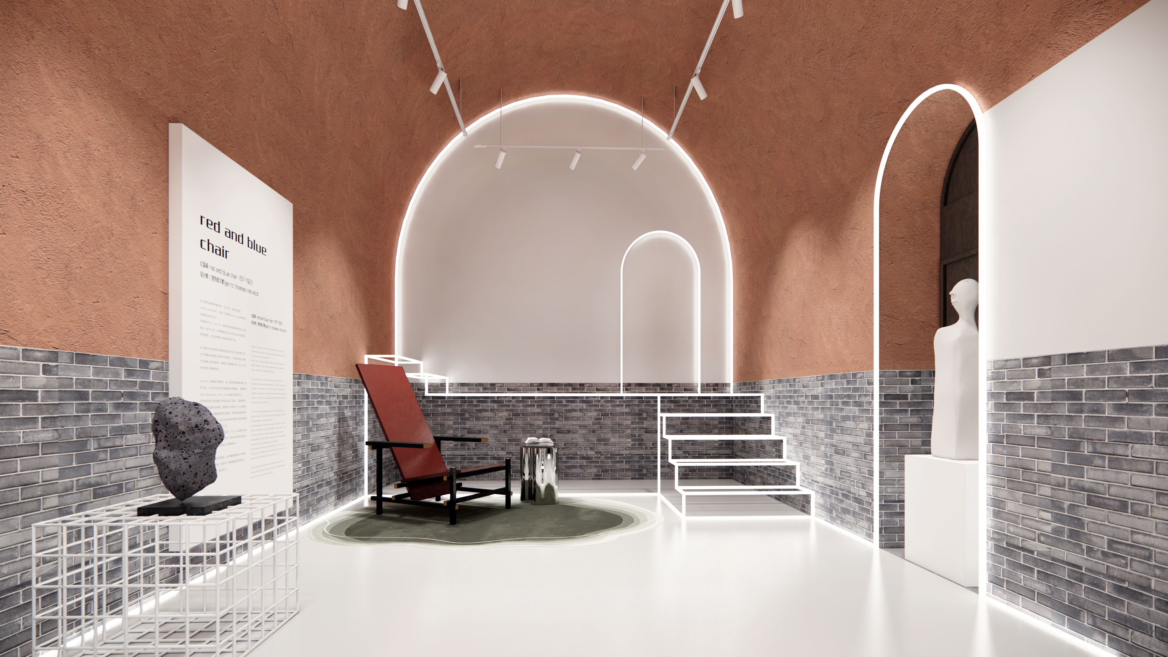 窑洞美学空间设计——书房场景-5