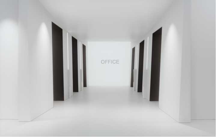 深白 · 国际单位办公楼室内设计丨象蝶设计-56