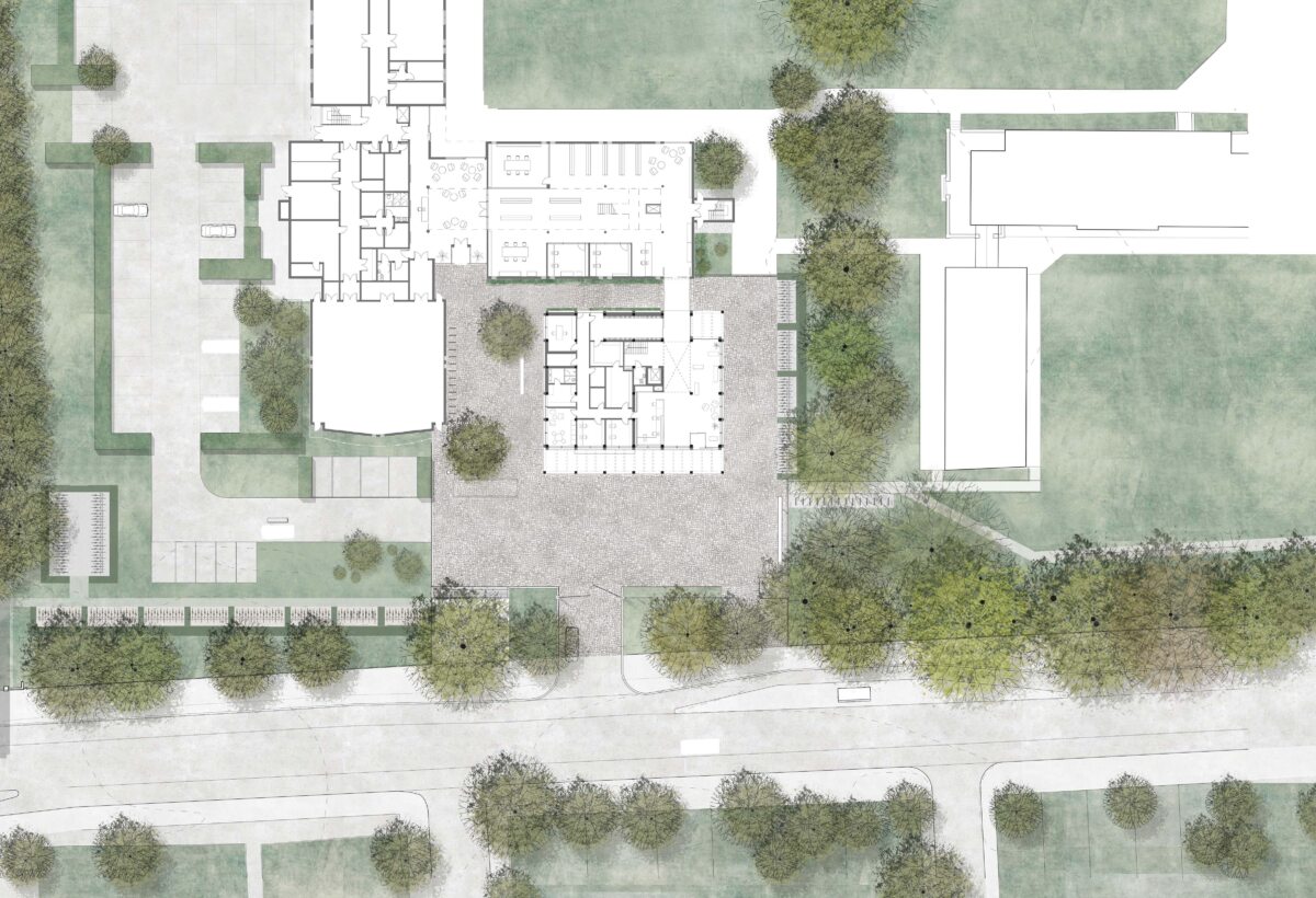 霍默顿学院入口建筑丨英国剑桥丨Alison Brooks Architects-39