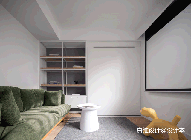 《象限》23万元三居75平米装修案例-21