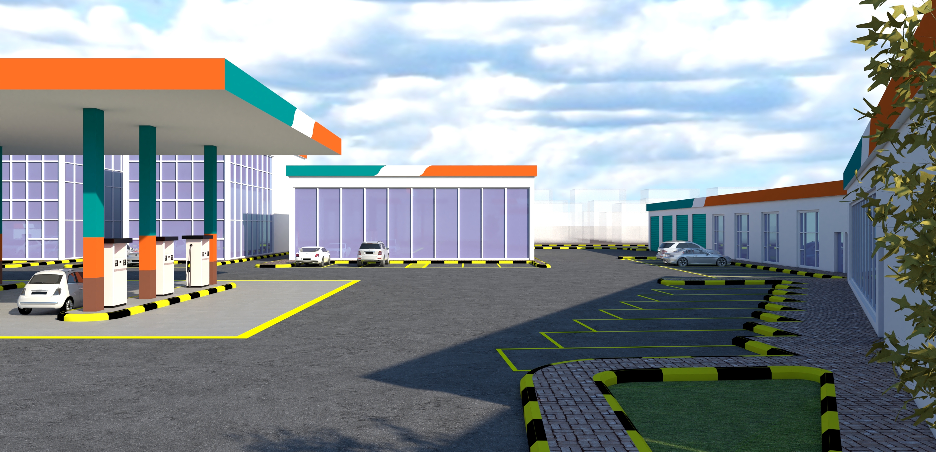 El Maneef Petrol Station-1