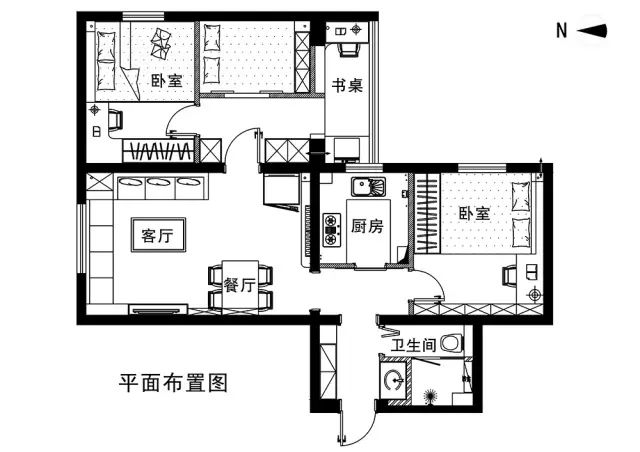 文君装饰——新案例“北欧风格—中关村航天社区”-27