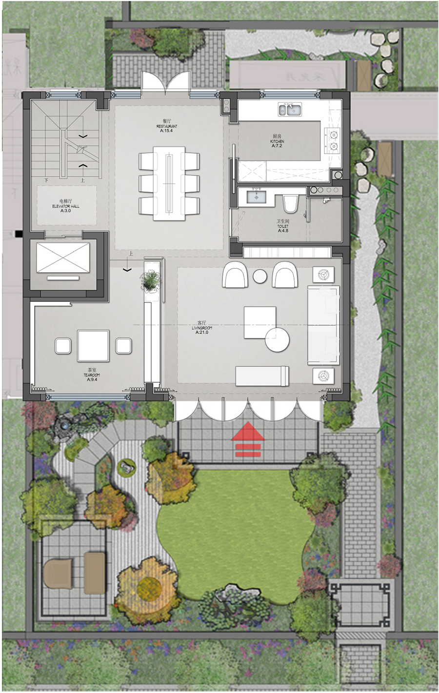 绍兴花语堂丨中国绍兴丨浙江东南建筑设计院,苏州园林设计院,矩阵纵横,矩阵鸣翠-235