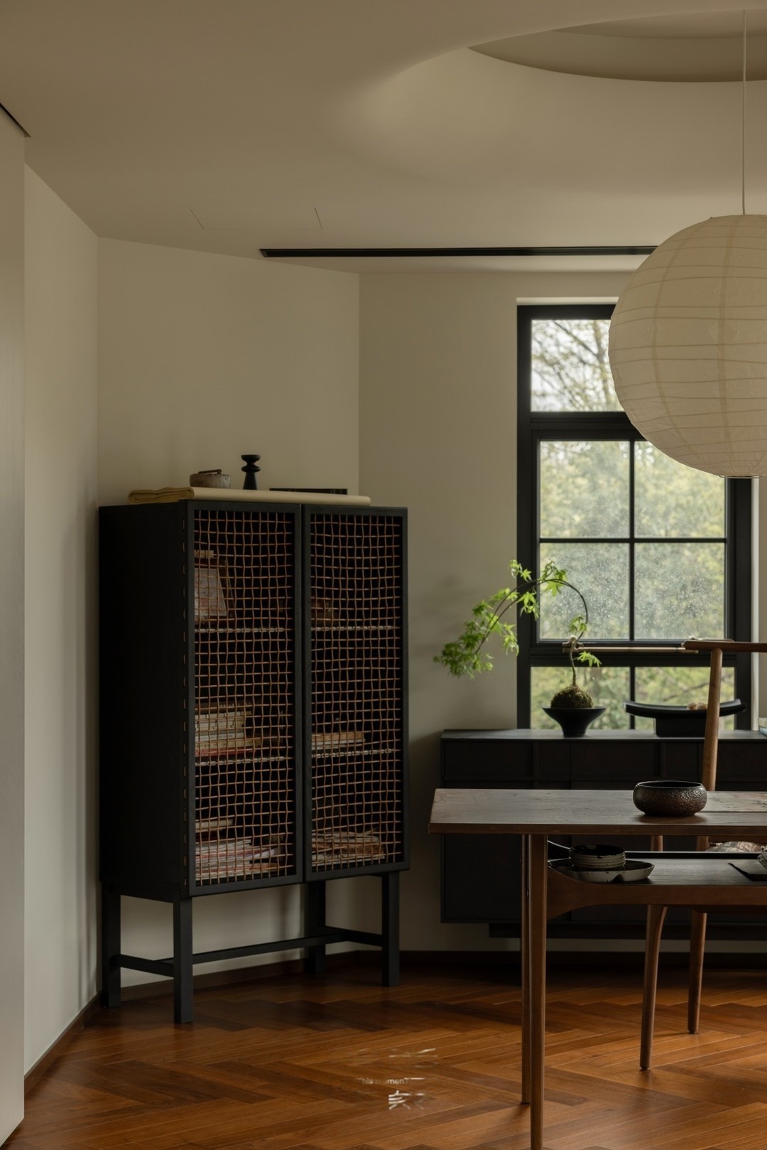 拾光悠然设计  移步异景的东方美学独居住宅设计-21