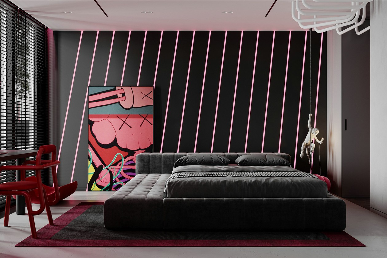 原木与灰色 打造出家居时尚美学-15