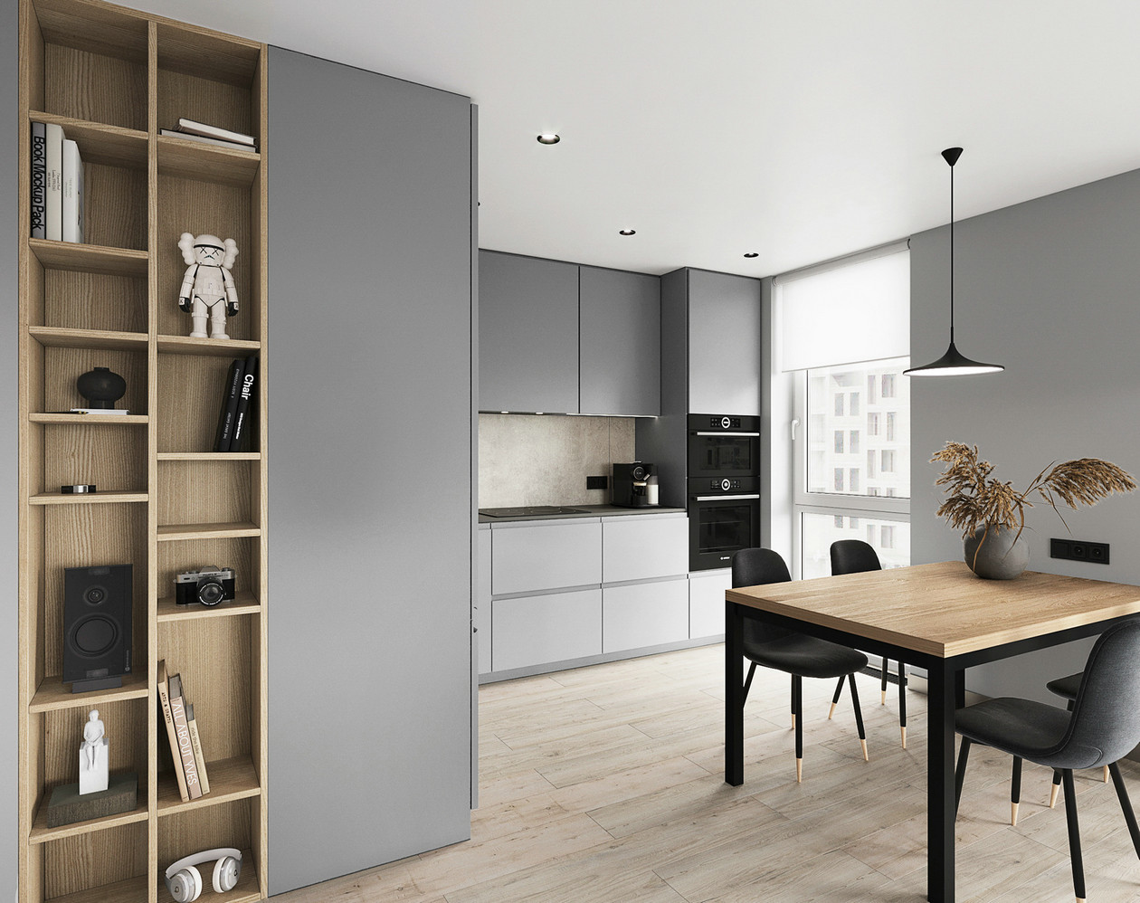 现代简约平层设计典范 · 洛杉矶“星光大道”公寓丨美国洛杉矶-4