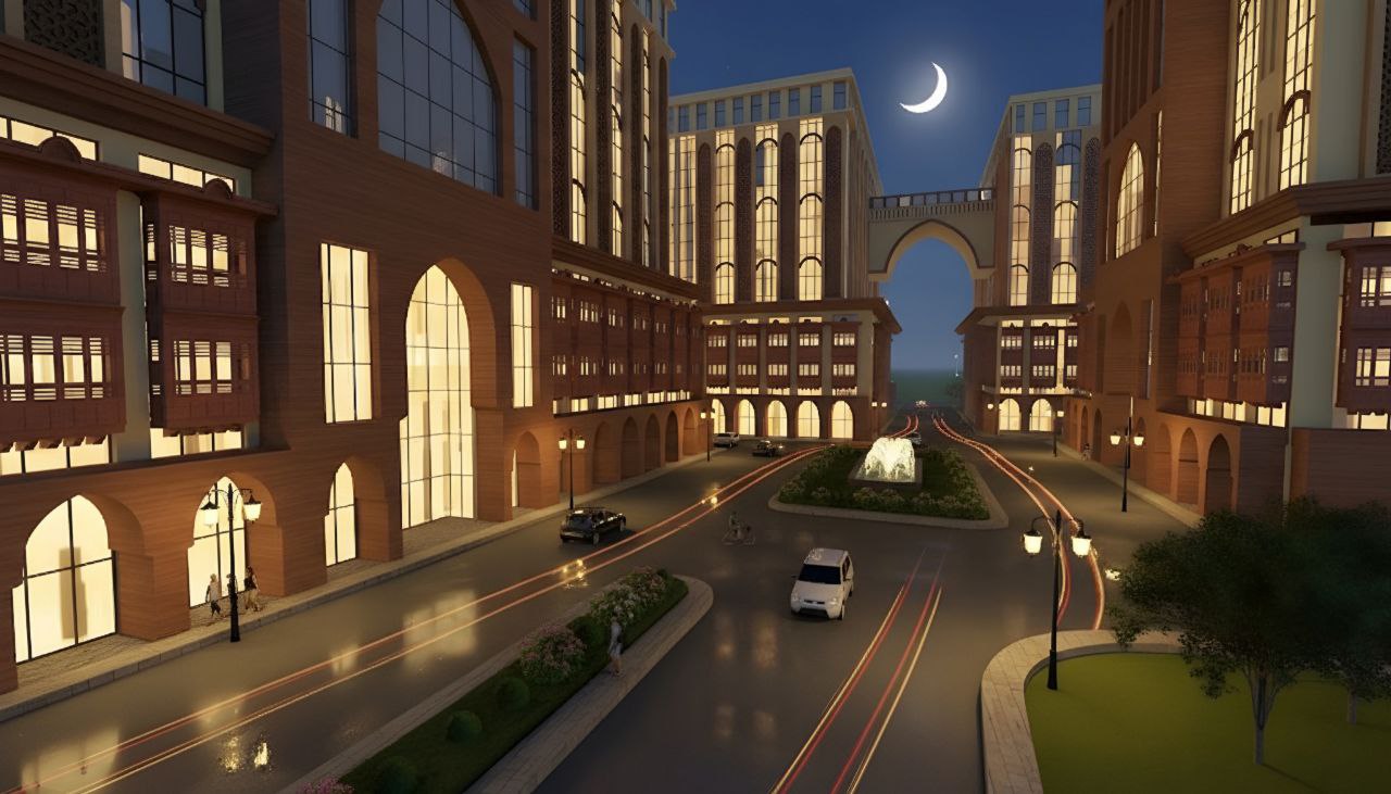 伊斯梅利亚伊斯兰风格混合用途建筑丨未明确提及专门设计方（涉及相关工作的有埃及工程集团）-14