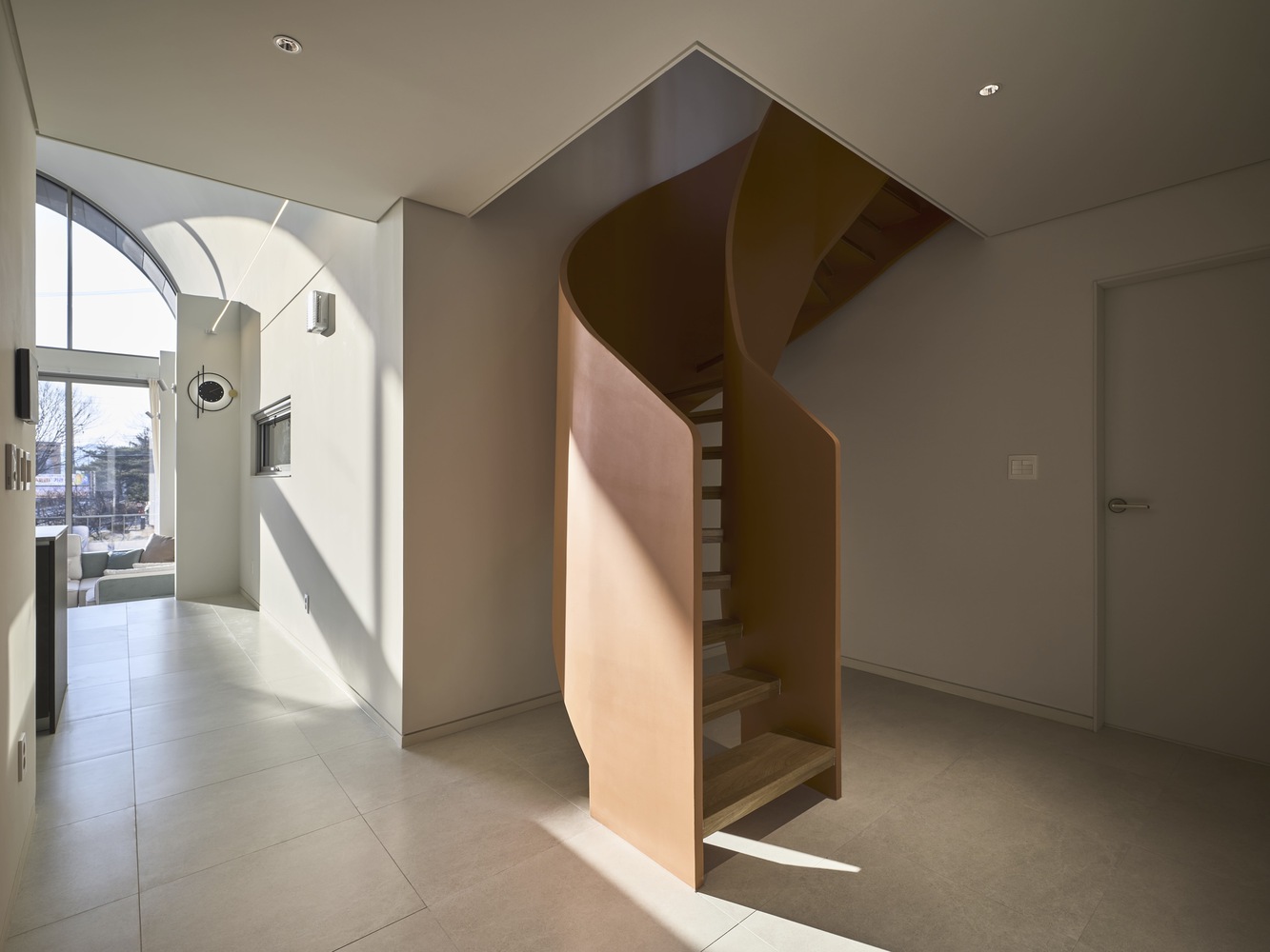 韩国圆形屋顶住宅丨Todot 建筑师和合作伙伴-30