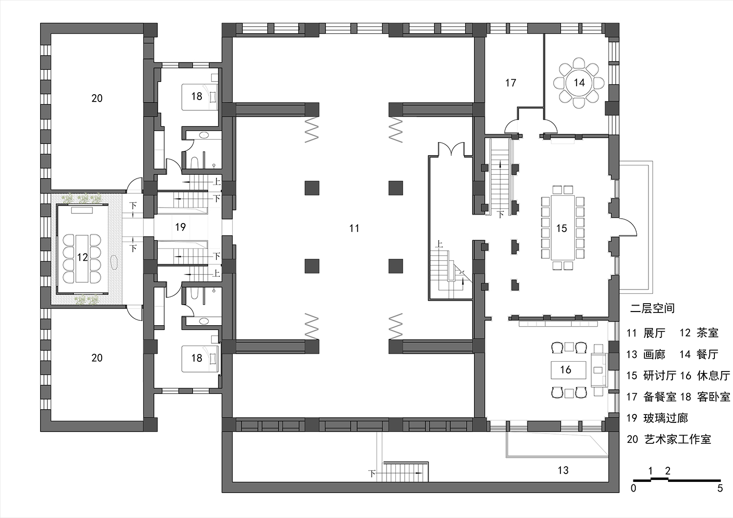 北京大学 normal college library 室内设计案例解析-18