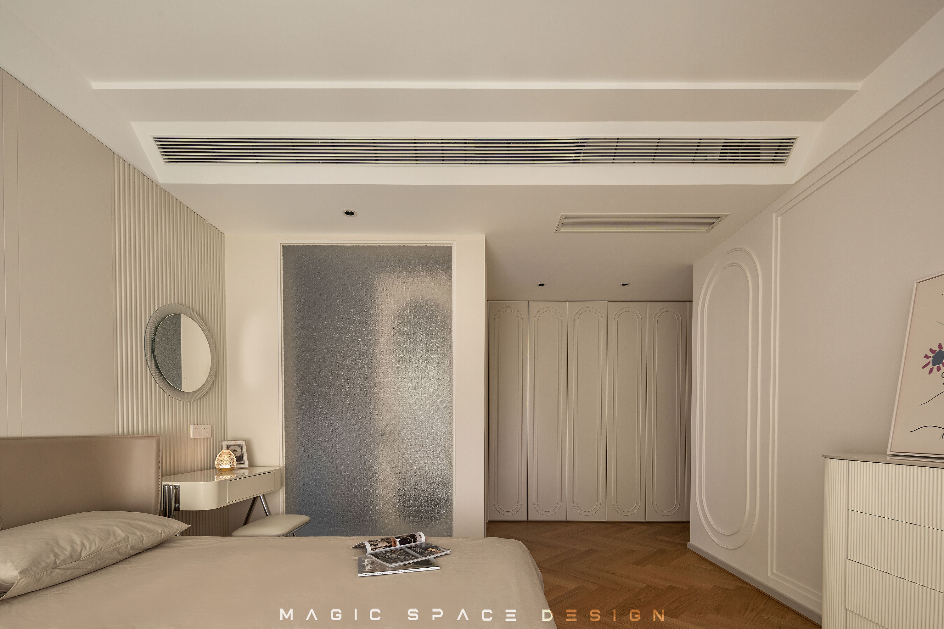 合肥信达公园里简约现代大平层设计丨中国合肥丨麻吉空间联合设计机构-26