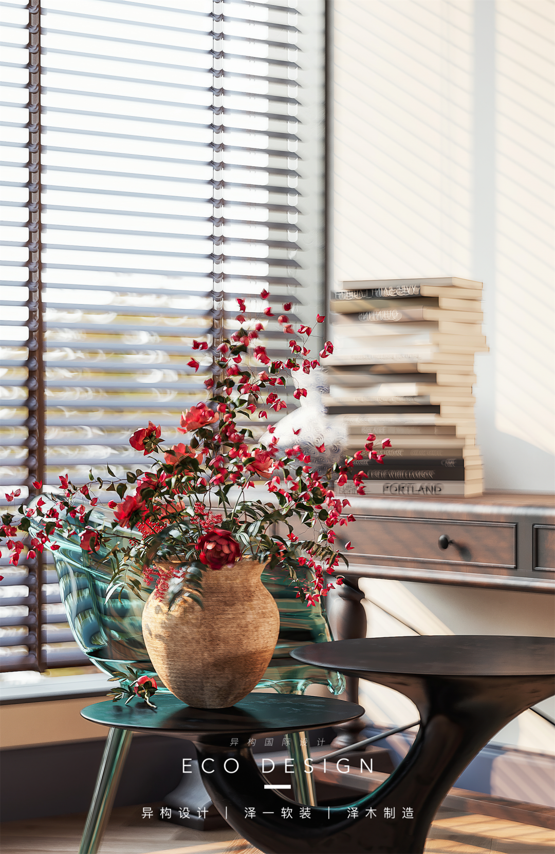 复古南洋风海边度假艺术空间设计丨中国西安丨泽一软装-53