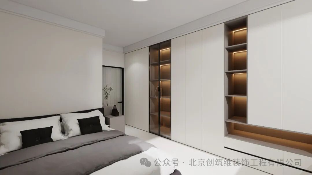 四季花都|108㎡三居室奶油风案例-29