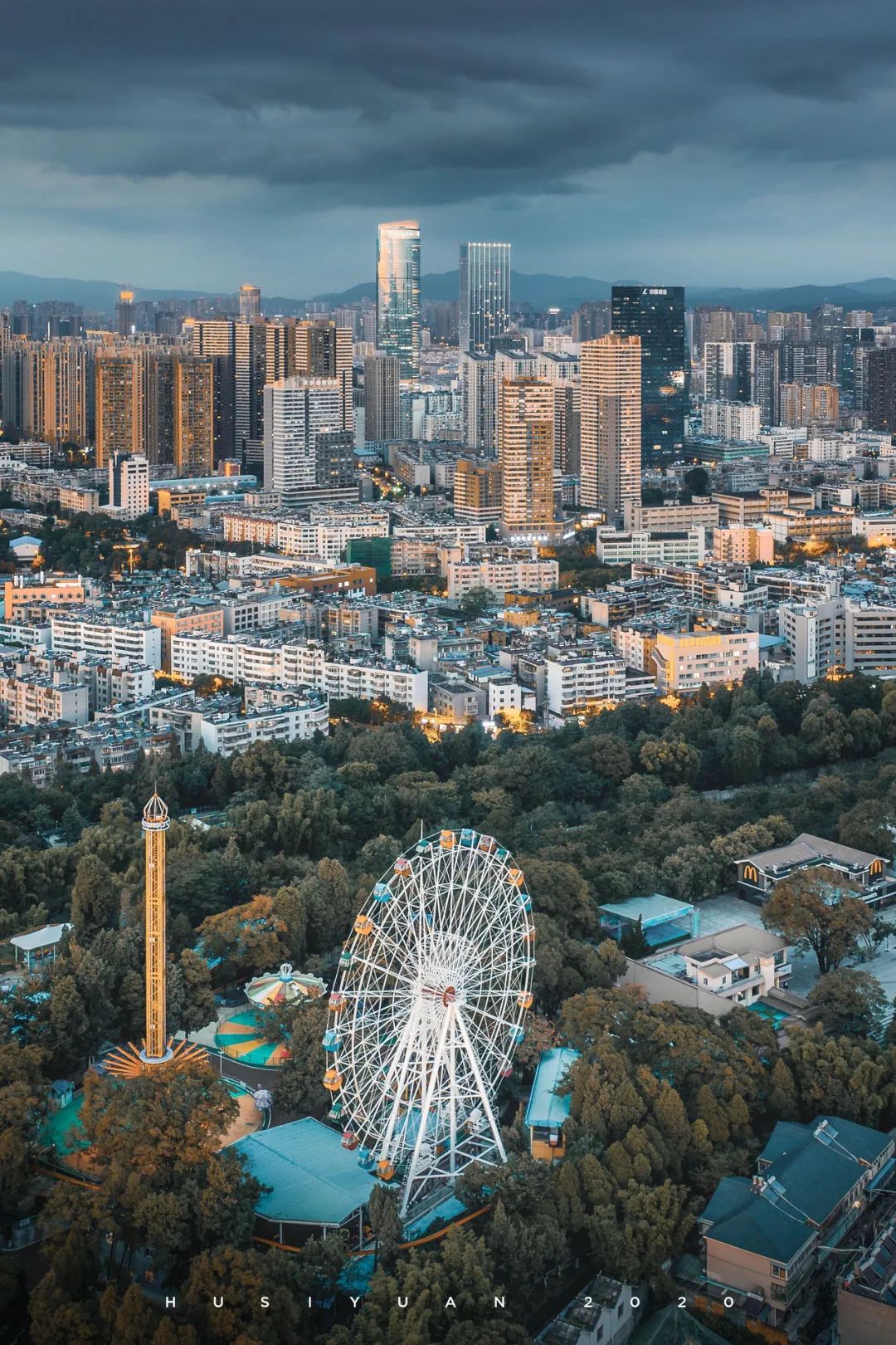 昆明麓湖国际社区餐厅&昆明天籁郡傲翠样板间丨中国昆明丨如聿空间设计-0