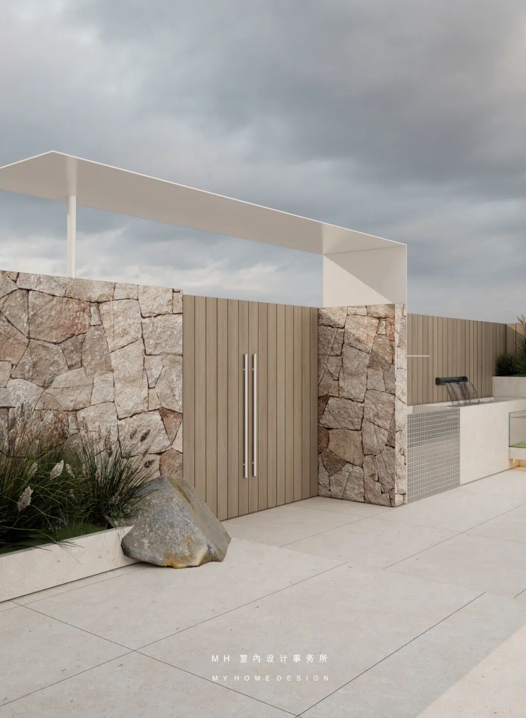 【首发】MH设计新作：自由·归属▏当代豪宅的极简艺术，让生活更有腔调-216