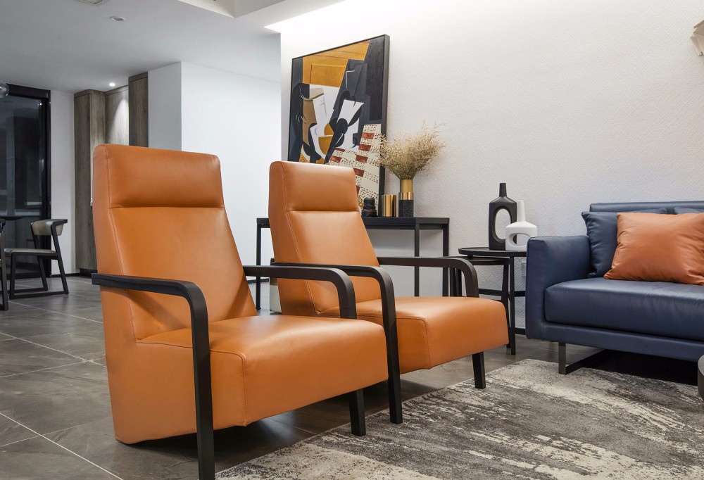 橙意——凤凰湖壹号200㎡现代港式-8