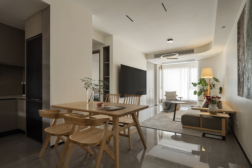 烟青色午后 · 90㎡简约温馨私宅设计丨中国镇江丨贾峰云设计研究室-16