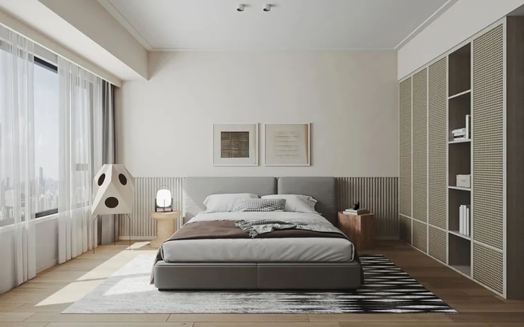 奶油风邂逅北欧雅致丨中国深圳丨戴勇设计-23