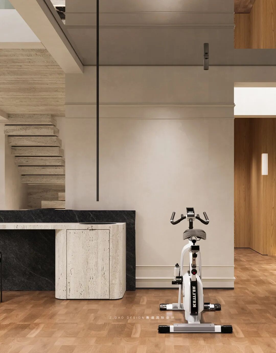 尊道新作|合肥『丽丰璞羽山』500㎡自然主义别墅，让家如有机生命般生长。-134