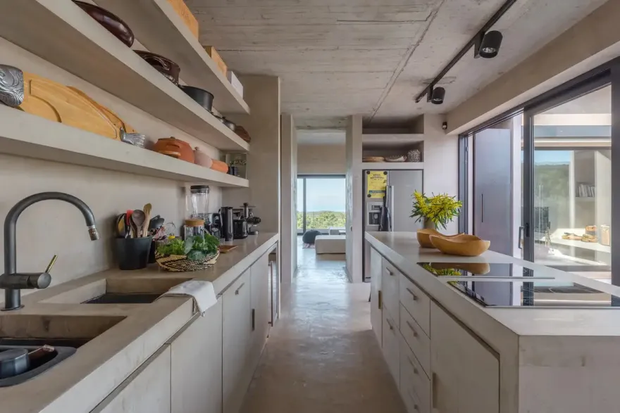 葡萄牙海滨现代别墅,景观与自然完美融合-10