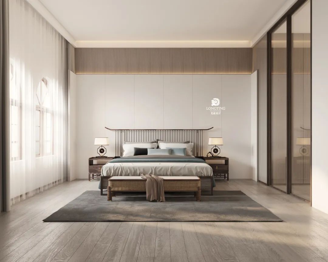 天玺 436 方新中式风格设计丨中国湖州丨龙庭设计-11