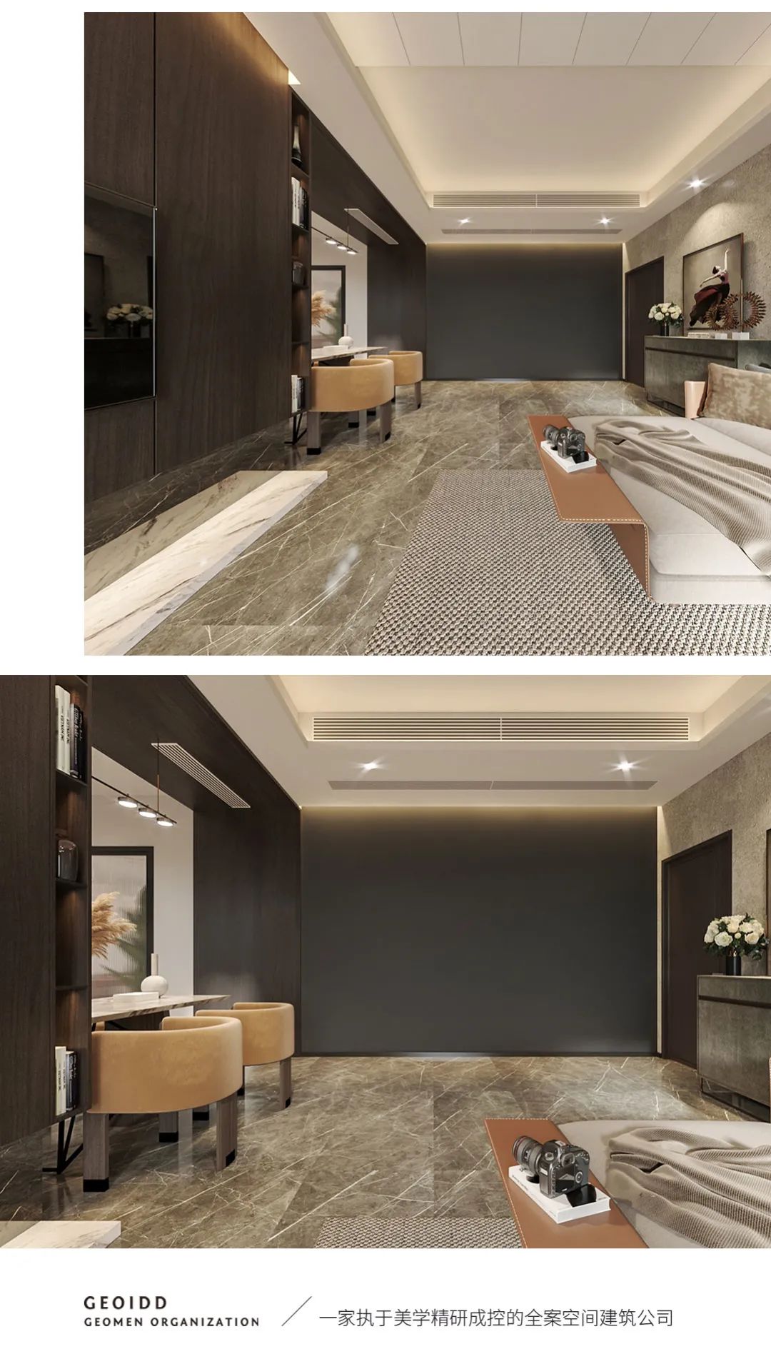 山水五环水韵府潘宅 | W+空间设计事务所打造自然美学空间-7