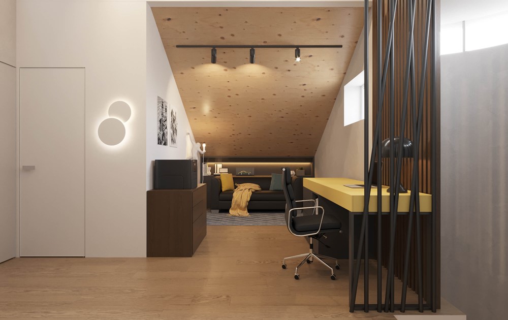 瑞士 160 平米现代家庭住宅 | 儿童房设计与空间利用-16