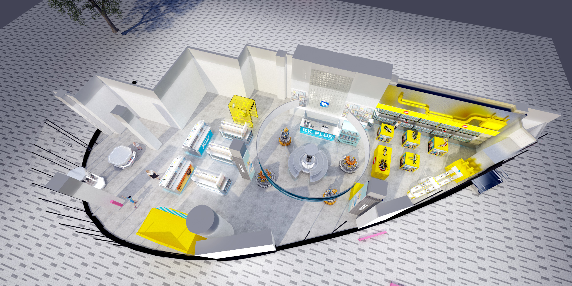 kisland 深圳欢乐港湾形象店设计-7